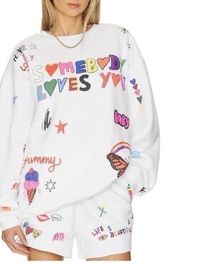 The Mayfair Group ‘Somebody Loves You' Graphic Sweatshirt
